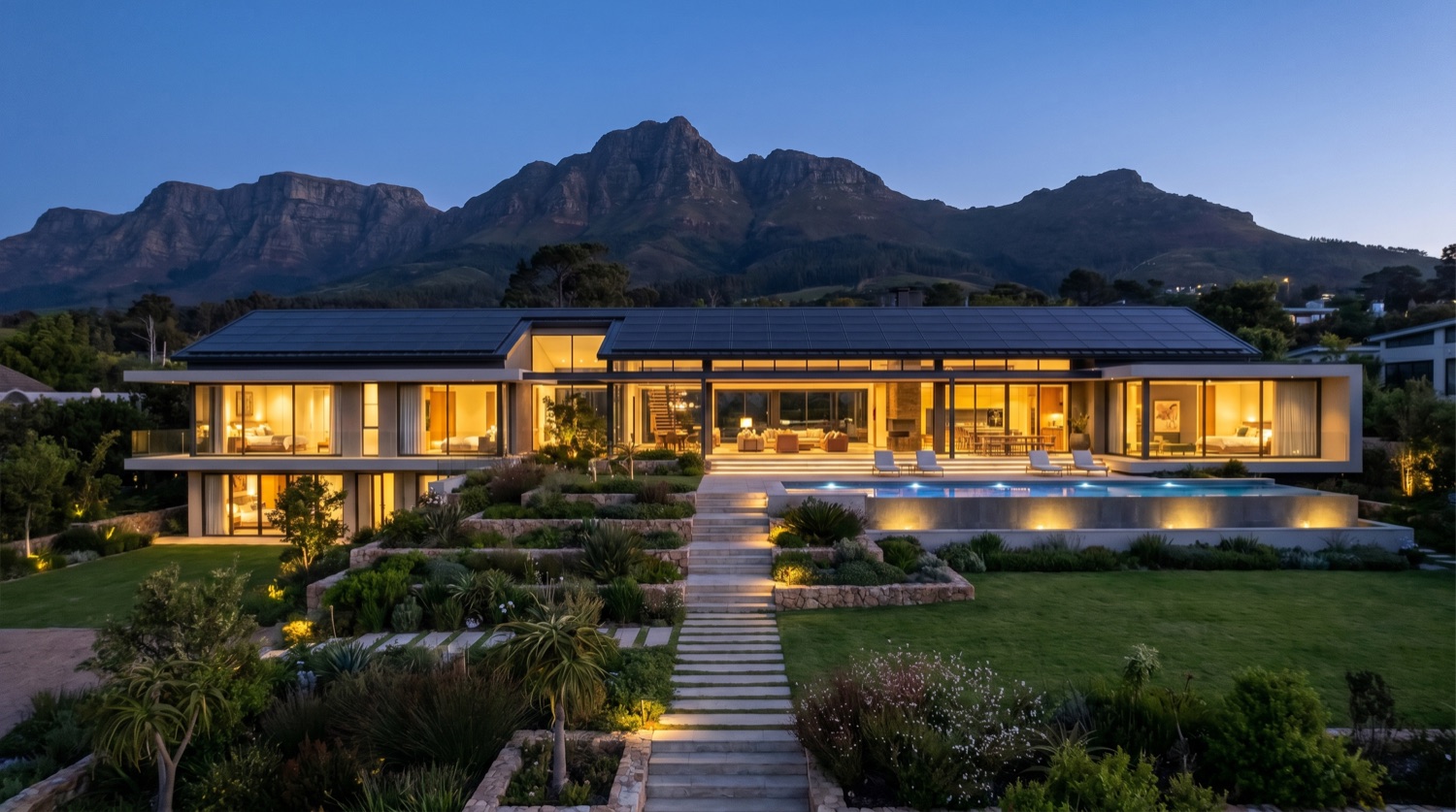 Luxury residential solar